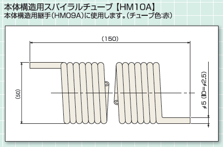 スパイラルチューブA