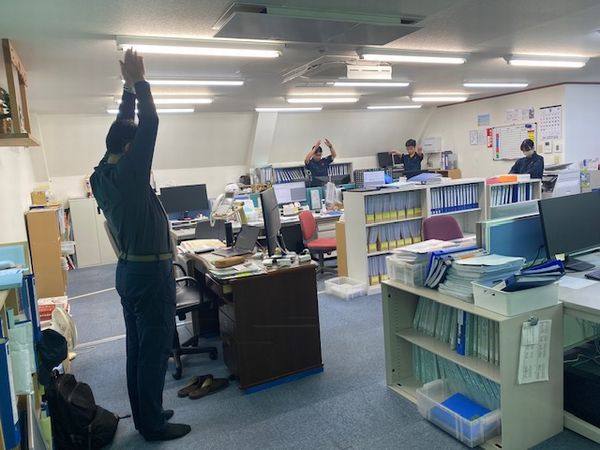 毎朝のラジオ体操