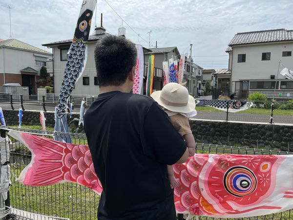 お散歩日和「こいのぼり」